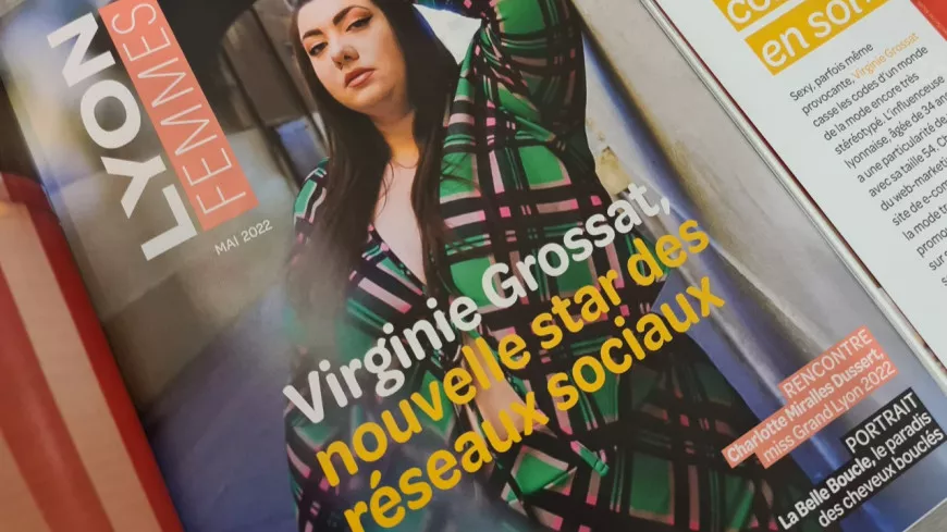 Virginie Grossat en une de LyonFemmes en mai !