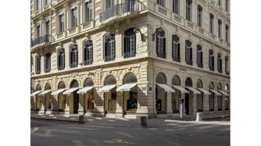 Voici les différents changements de la luxueuse rue Président Édouard Herriot à Lyon cet été