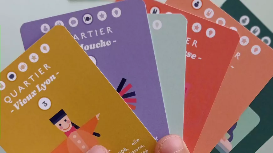 Une Lyonnaise crée un jeu de cartes mettant à l’honneur le patrimoine