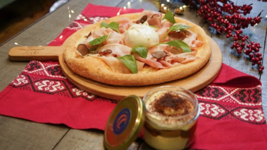 On a testé pour vous : le menu de Noël des pizzerias Jordan Tomas !
