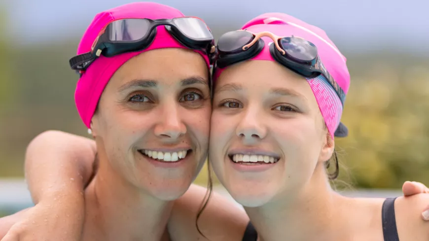 Octobre Rose : Emmanuelle et sa fille Julie seront sur la ligne de départ du Triathlon des Roses à Lyon