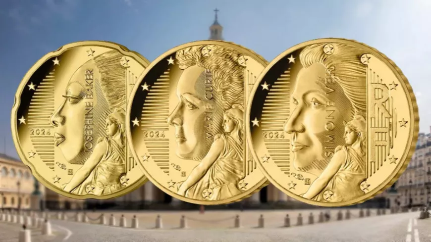 "Trois femmes d’exception" figureront sur les nouvelles pièces de monnaie cet été