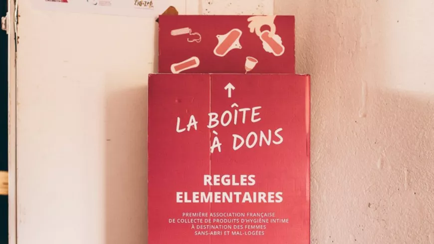 Précarité menstruelle : une grande collecte organisée dans la Métropole de Lyon