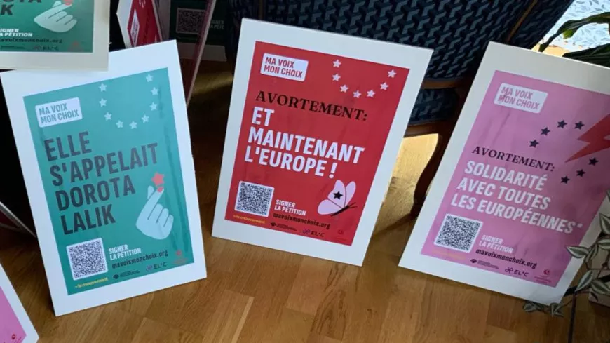 Campagne pour un avortement gratuit dans toute l'Union européenne : Alice Coffin à Lyon ce vendredi