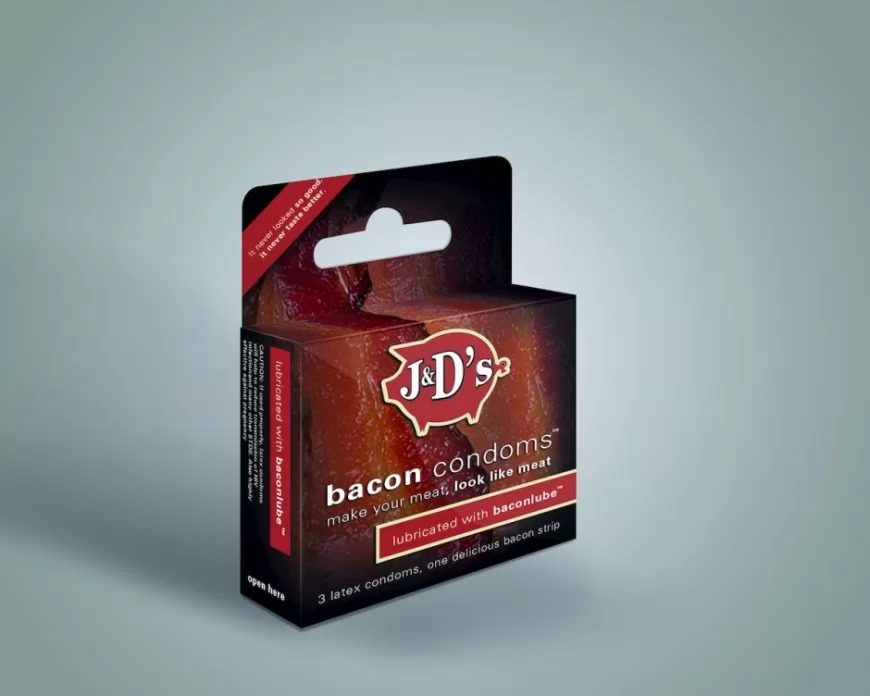 Contraception: une compagnie américaine lance des préservatifs au goût bacon