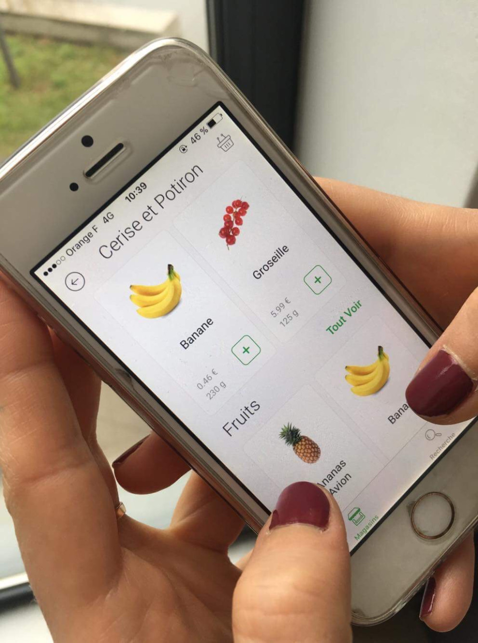 Nelio : l'appli qui livre des produits frais et lyonnais dans l'heure