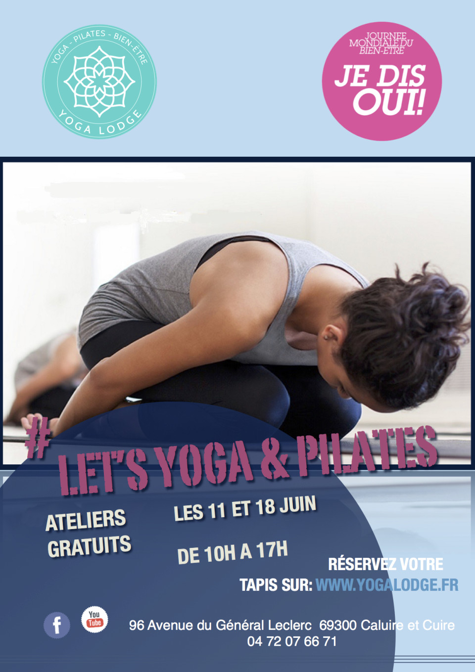 YOGA LODGE : le studio organise une journée de portes ouvertes gratuite !
