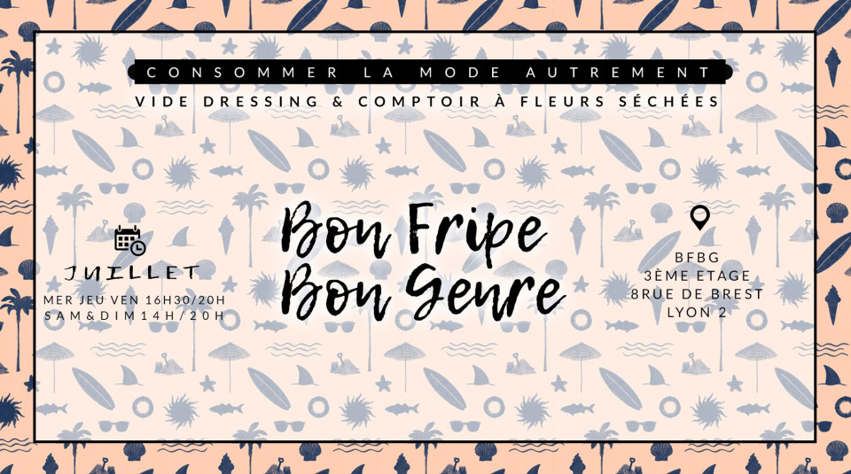 Bon Fripe Bon Genre reste ouvert au mois de juillet !