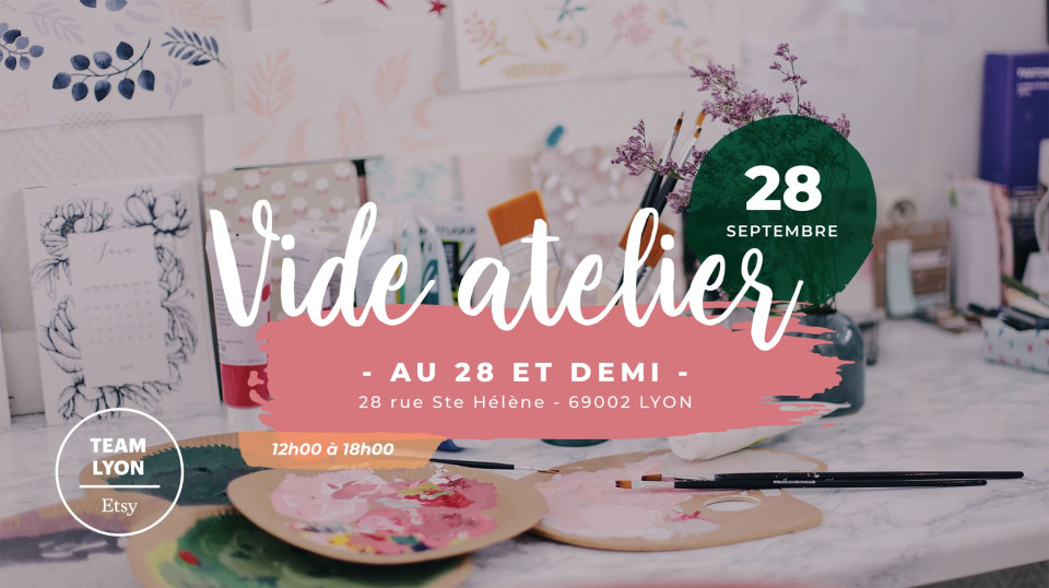 Vide-Atelier par la team Etsy Lyon