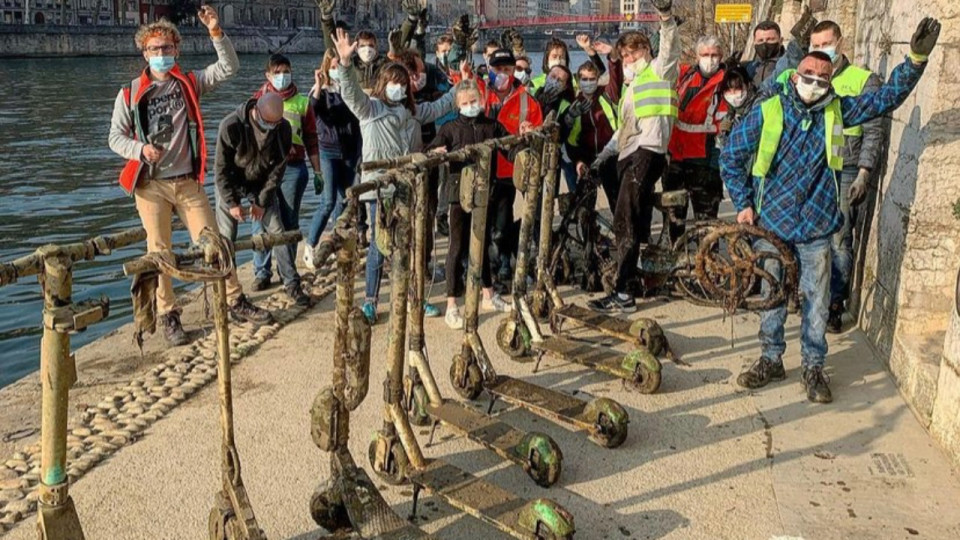 Un photographe lyonnais engagé qui nettoie sa ville