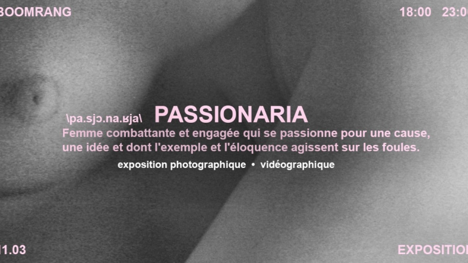 PASSIONARIA : L' Exposition collective et féministe débarque dans le 3e arrondissement !