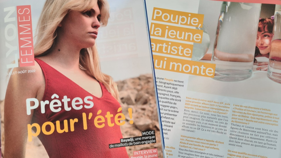 En avant l’été en une de LyonFemmes en juillet et août !