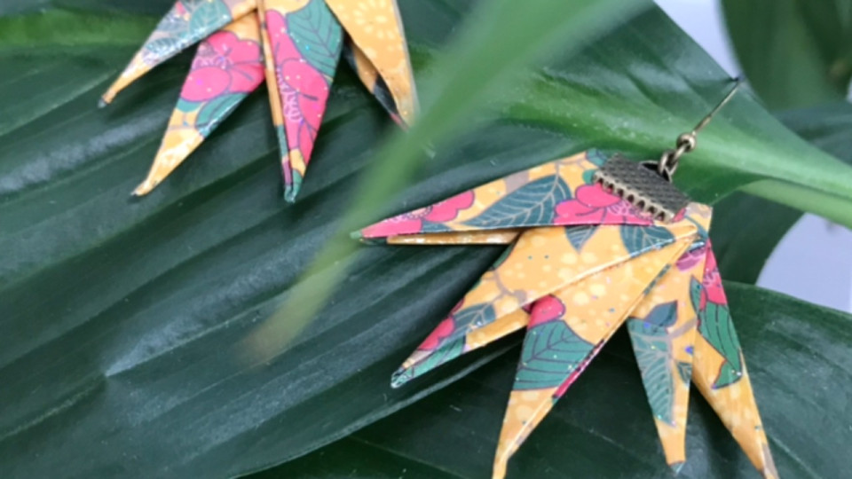 Miss Origone, les bijoux en origami originaires de Lyon