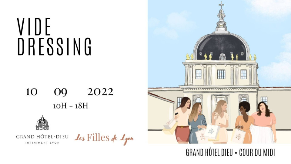 Un grand-vide dressing de rentrée est organisé au coeur du Grand Hôtel-Dieu