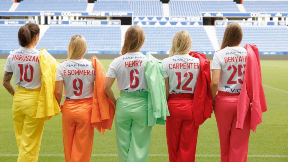 La marque Naf Naf devient partenaire de l’OL féminin