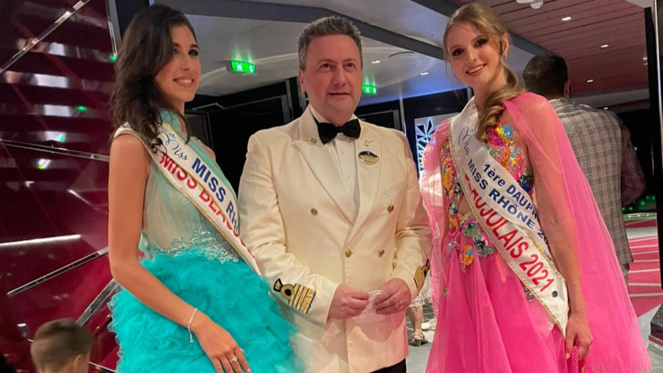 Quand M6 s’invite à la première croisière de Miss Rhône et de sa première dauphine !
