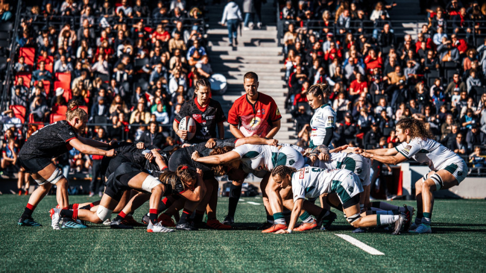 Un nouveau match des filles du LOU Rugby au Matmut Stadium de Gerland !