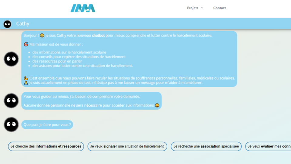 Une ancienne professeure lyonnaise crée un chatbot pour lutter contre le harcèlement