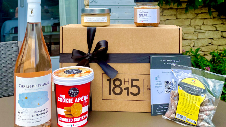 Un apéro haut de gamme, livré chez vous !