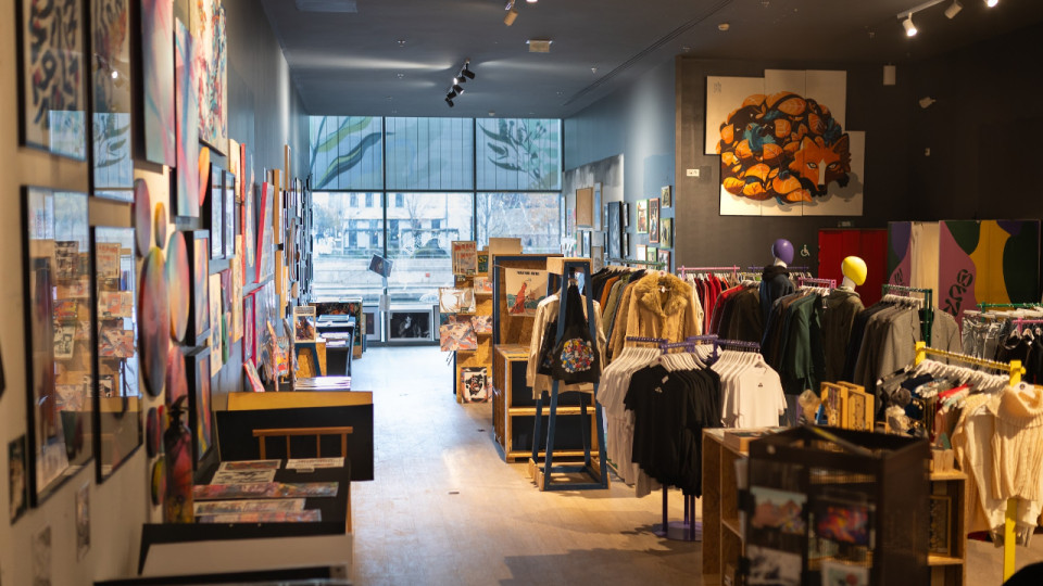 Un pop up de Noël en plein coeur d'un centre commercial de Lyon