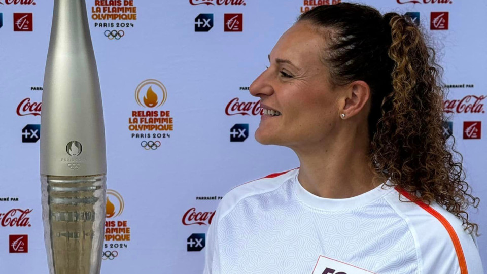 "Quel bonheur !" : Mélina Robert-Michon a porté la flamme olympique