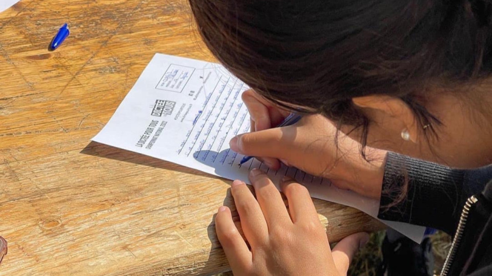 Une dictée géante dans ce centre commercial de Lyon