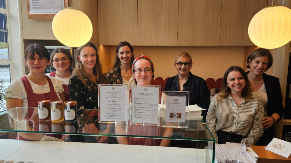 La Maison du Mochi pose pour la première fois ses pâtisseries à Lyon