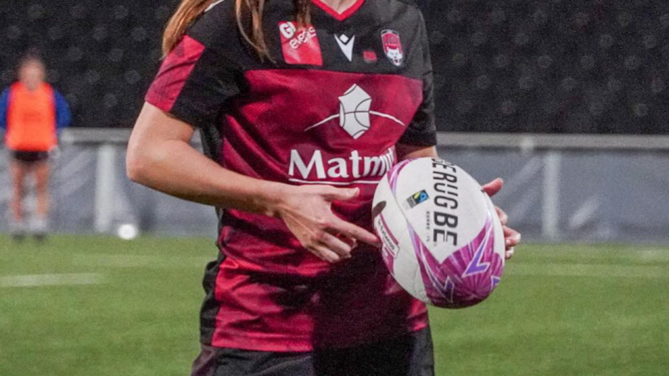 Les joueuses du LOU Rugby de retour au Matmut Stadium de Gerland