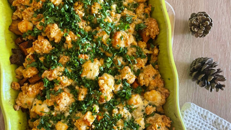 La recette de décembre : Crumble de légumes d’hiver