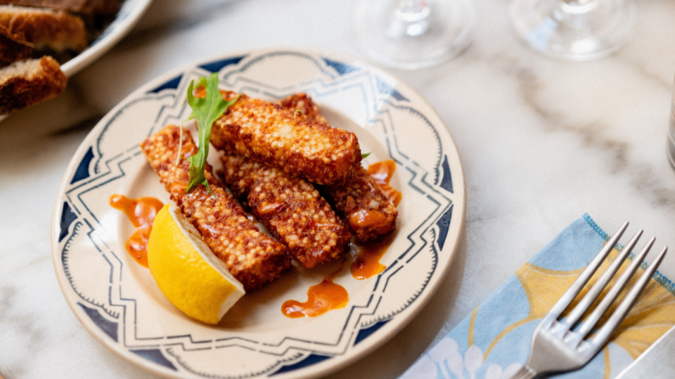 La recette d'avril : Les bâtonnets de tapioca cheese et sa mayonnaise harissa