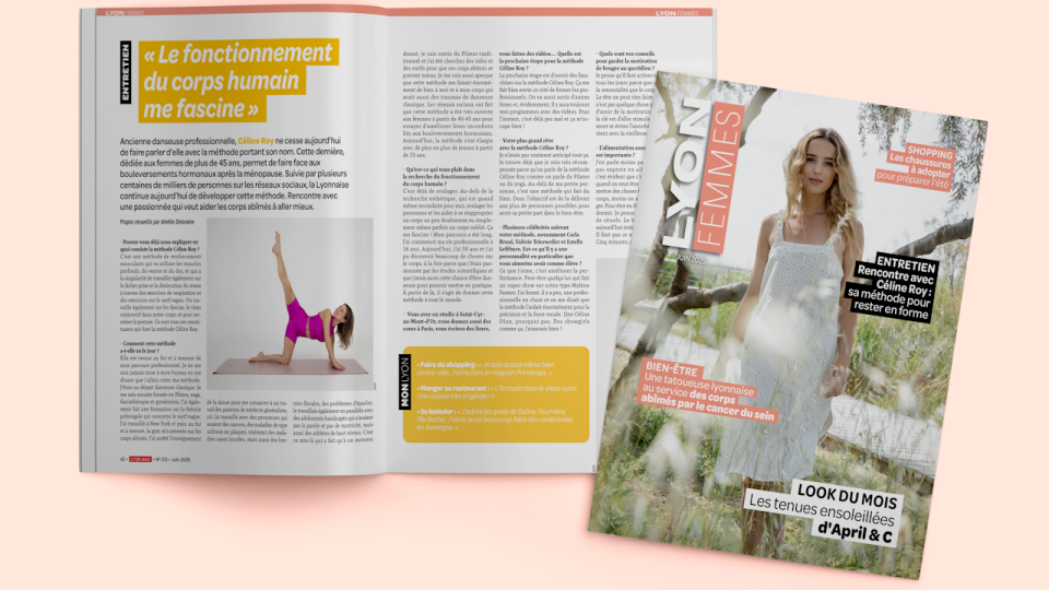 Le succès de la méthode Céline Roy en juin chez Lyon Femmes