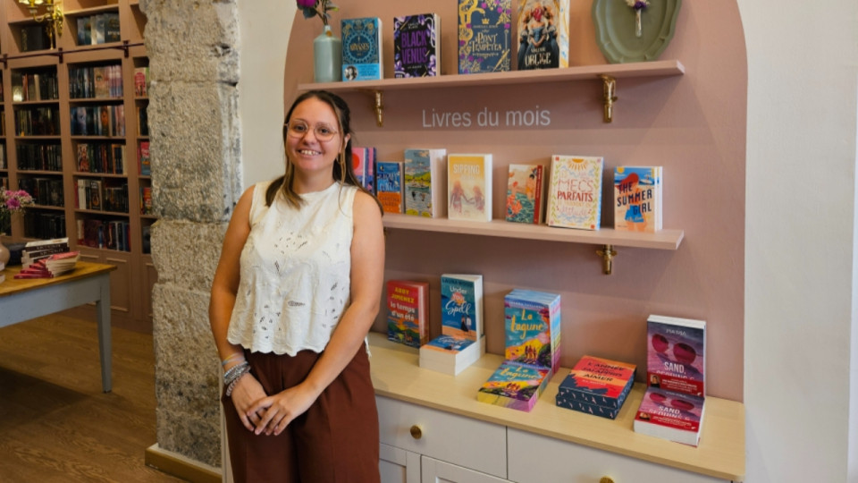 Une Lyonnaise ouvre la première librairie spécialisée dans la romance