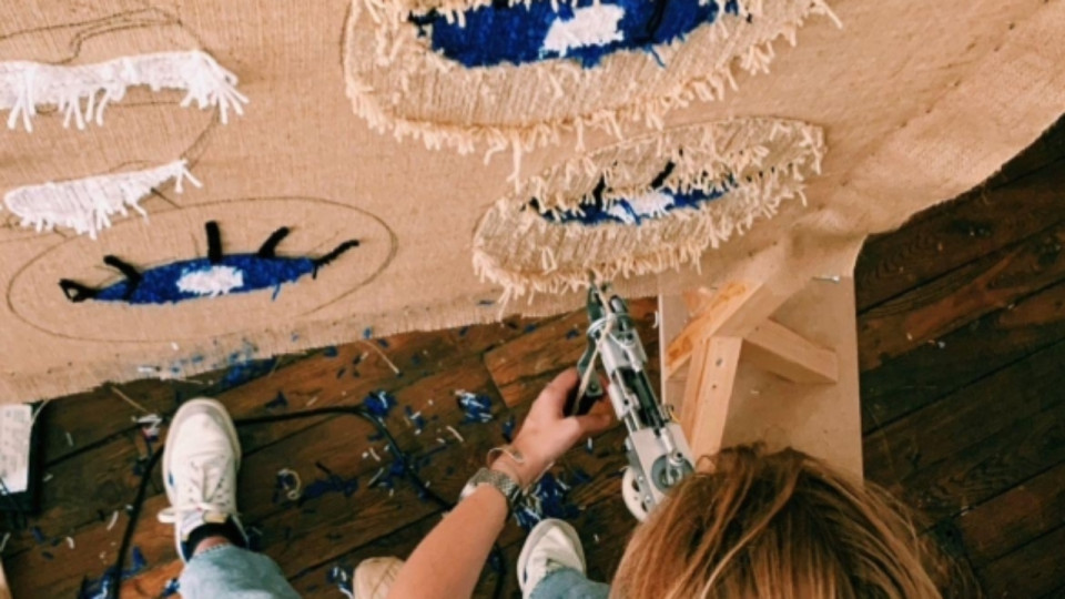 On a testé à Lyon : un atelier de tufting