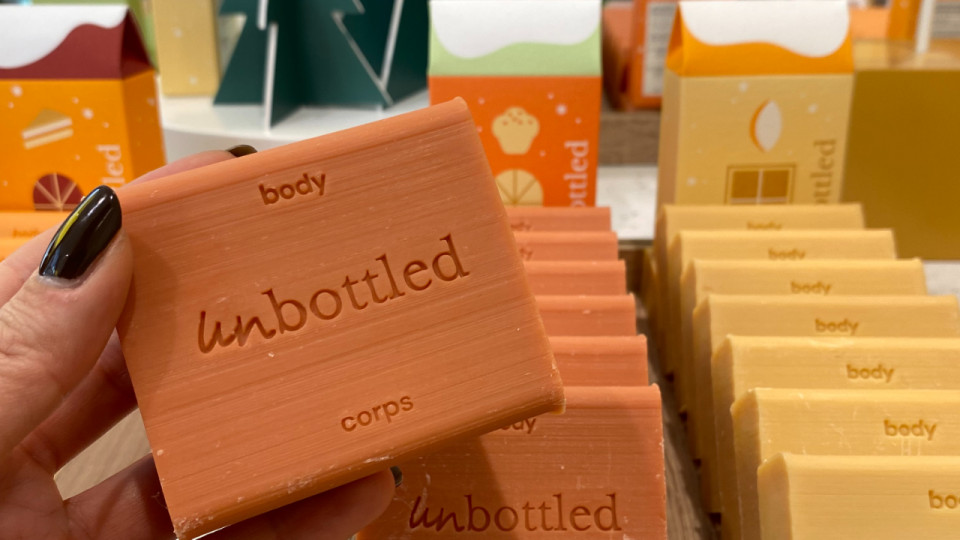 Un savon &agrave; la brioche et aux pralines en hommage &agrave; la ville de Lyon