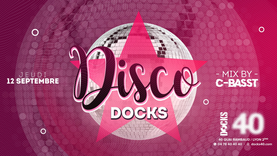 Soirée disco au DOCKS 40