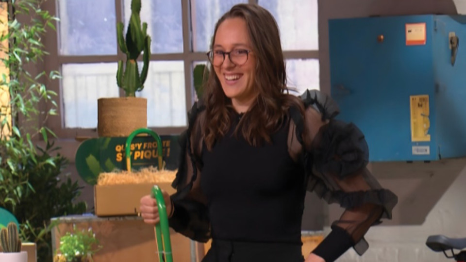 Une entrepreneuse lyonnaise dans l&rsquo;&eacute;mission "Qui veut &ecirc;tre mon associ&eacute; ?" avec son antivol pas comme les autres