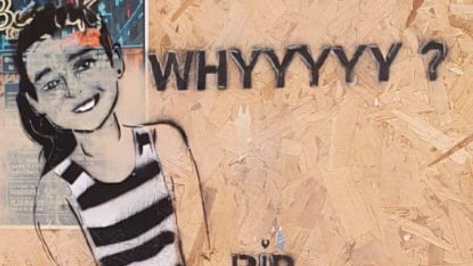 Une artiste lyonnaise rend hommage &agrave; la jeune Lyhanna