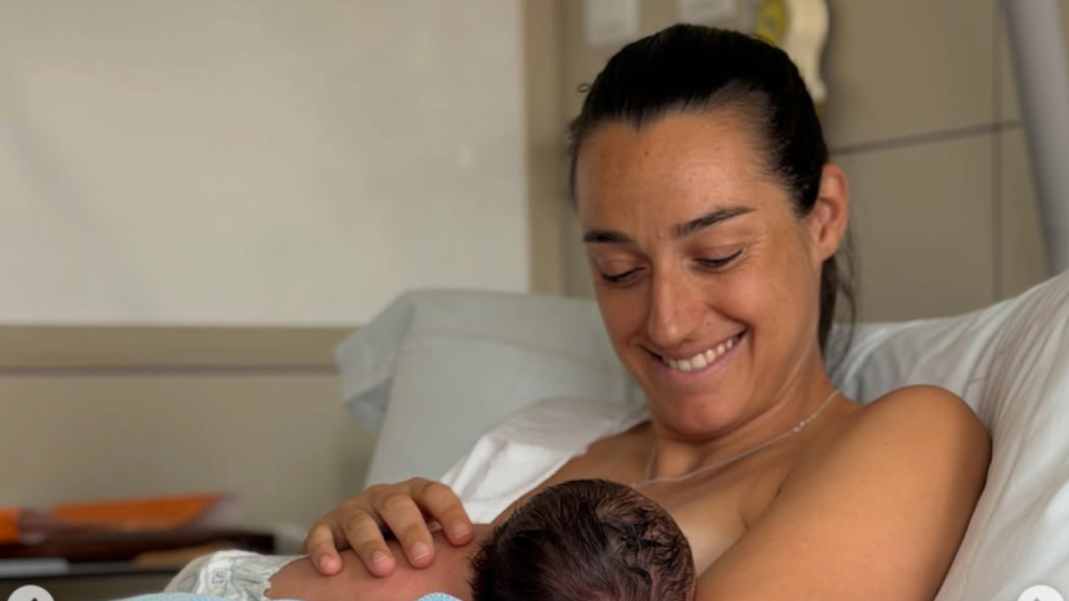 Caroline Garcia devient maman : l&rsquo;ancienne championne lyonnaise pr&eacute;sente son fils Pablo