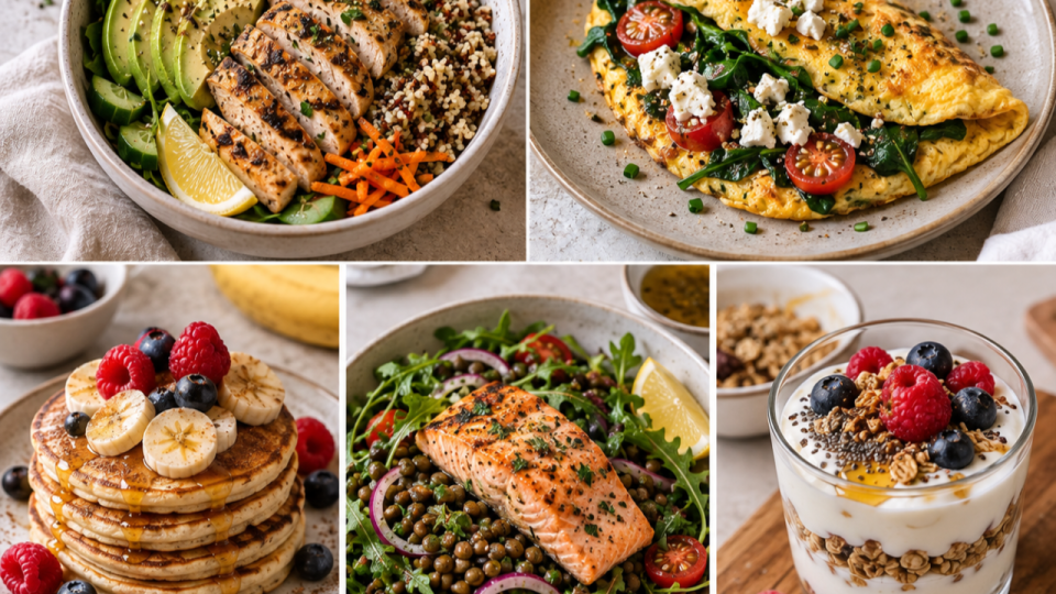 5 recettes riches en prot&eacute;ines, simples et gourmandes &agrave; tester