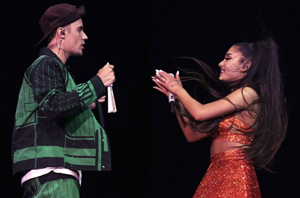Découvrez la collaboration de Justin Bieber et Ariana Grande avec  "Stuck with U"