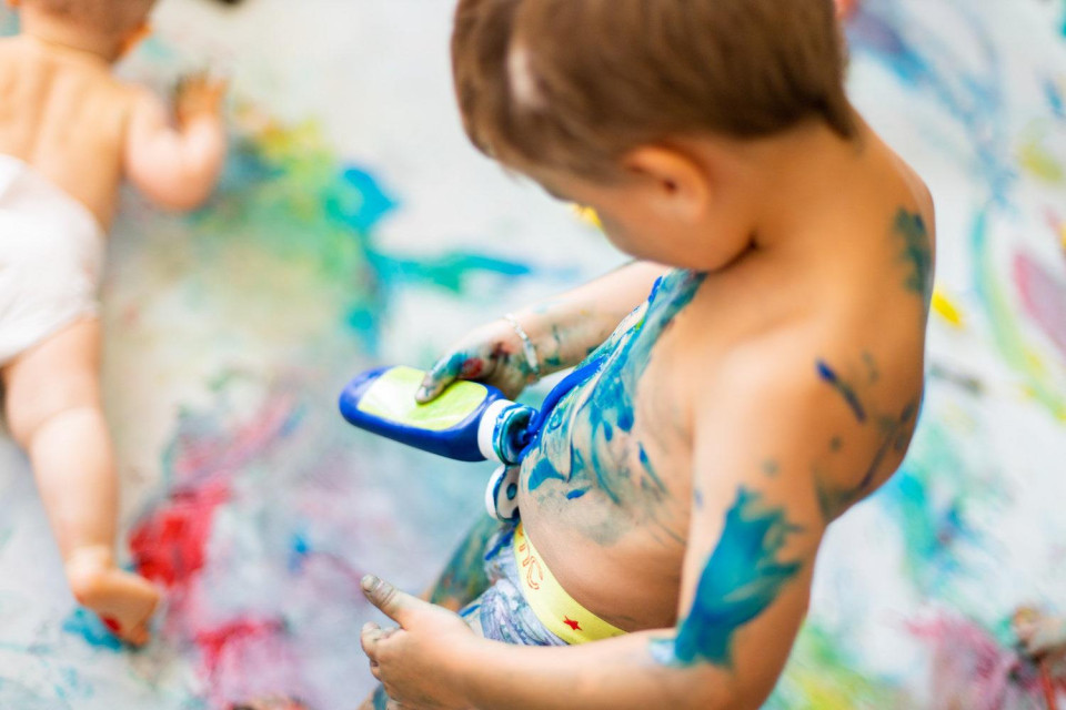 Kids : Stage bébé peinture