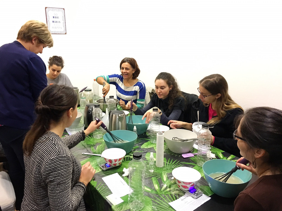 Atelier gommage et masque purifiant pour le printemps